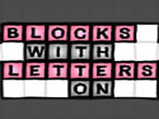 Blocks With Letters On