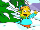 Simpsons Snow Fight
