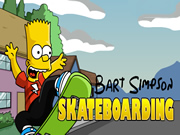 Bart Skateboarding