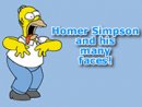 Homer Simpson and his many faces!