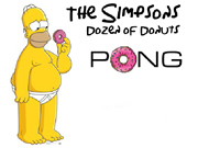 Simpsons Doughnut Pong
