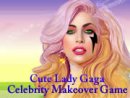 Cute Lady Gaga Celebrity Makeover Game