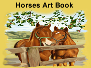 Horses Art Book