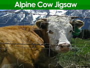 Alpine Cow Jigsaw