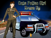 Cute Police Girl Dress Up