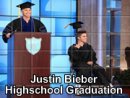 Justin Bieber Highschool Graduation