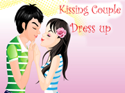 Kissing Couple Dressup