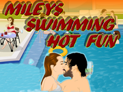 Mileys Swimming Hot Fun