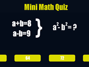 Mini Math Quiz