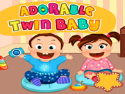 Adorable Twin Baby