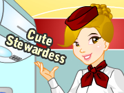 Cute Stewardess