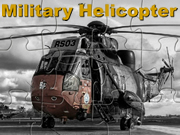 Military Helicopter Jigsaw