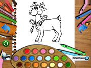 Santa Coloring Book