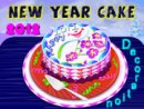 2012 New Year Cake Decoration