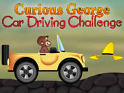 Curious George Car Driving Challenge