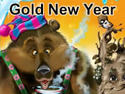 Gold New Year