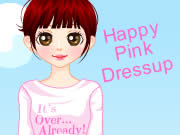 Happy Pink Dressup