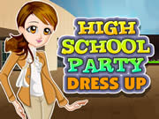 High School Party Dressup Game