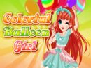 Colorful Balloon Girl