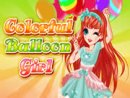Colorful Balloon Girl