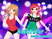 Super Star Sister Dressup