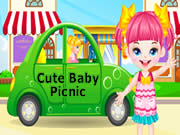 Cute Baby Picnic