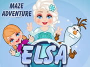 Elsa Maze Adventure