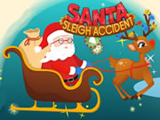 Santa Sleigh Accident