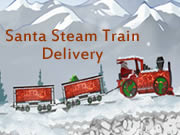 Santa Steam Train Delivery