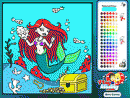 Mermaid Aquarium Coloring