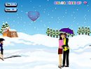 Snow Fall Kissing