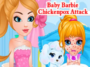 Baby Barbie Chickenpox Attack