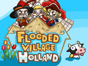 Flooded Village Holland