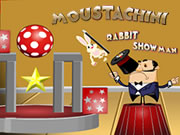 Moustachini the Rabbit Showman