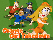 Orange Girl Takedown