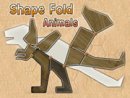 Shape Fold Animals