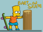 Bart On Skate