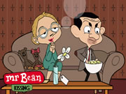 Mr Bean Kissing