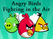 Angry Birds Fighting in the Air