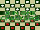 3 In 1 Checkers