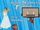 Shop N Dress Basket Ball Game: Flower Dress