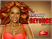 Beyonce Knowles Celebrity Make up Game