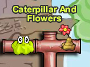 Caterpillar And Flowers