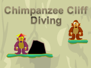 Chimpanzee Cliff Diving