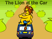 Lion at the Car
