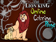 Lion King Online Coloring