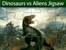 Dinosaurs vs Aliens Jigsaw