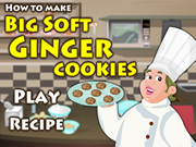 How to Bake Big Soft Ginger Cookies