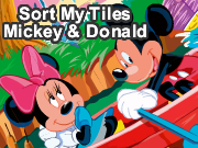 Sort My Tiles Mickey and Donald