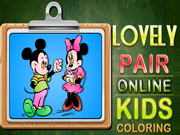 Lovely Pair Online Coloring